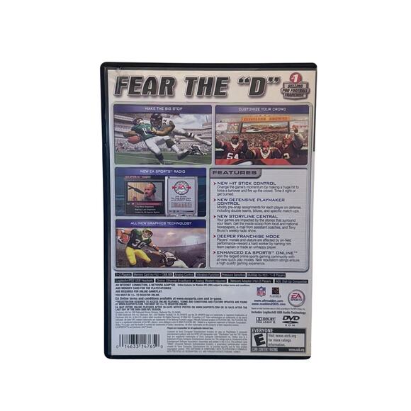 PS2 Sports Game Lot of 7 - Madden NFL 04 05 06 08 NCAA 08 ESPN 2K5 Tiger Woods - Picture 4 of 14